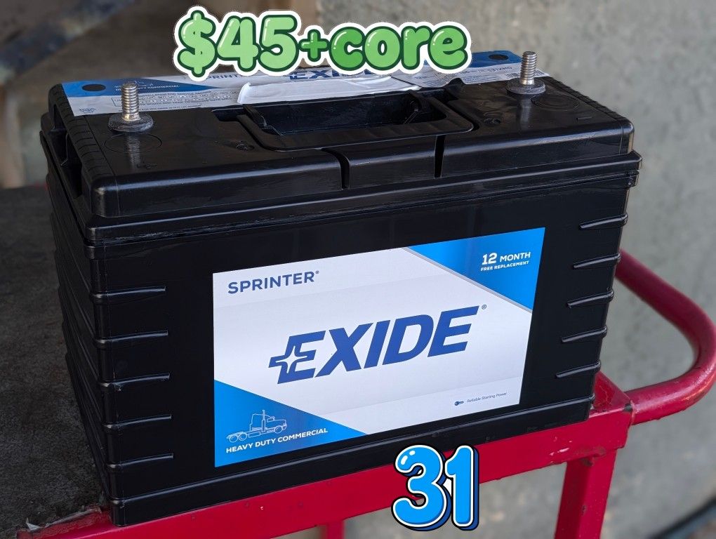 Truck Battery Group Size 31