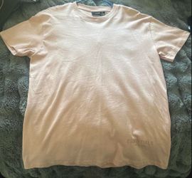 Fear Of God Essentials pink tee
