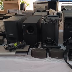 Bose System  And Speakers 