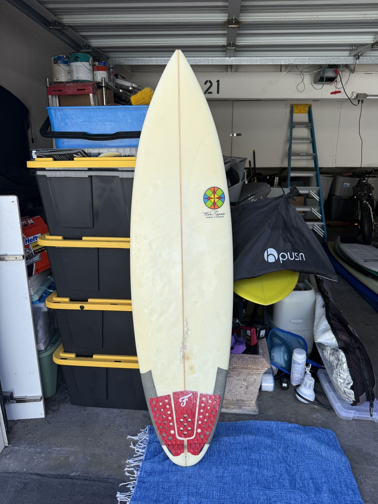 6’ 1” Szymanski Shortboard