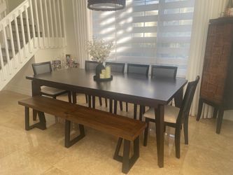 Mid Modern Century Bench for sale(does not include dining set)