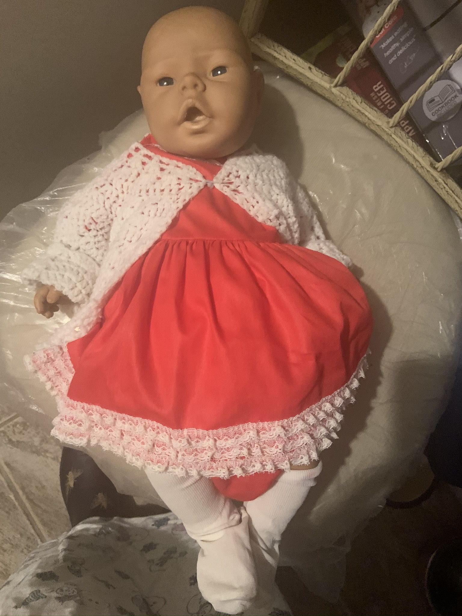 Jesmar Baby Girl Doll Anatomically Correct 18” Tall