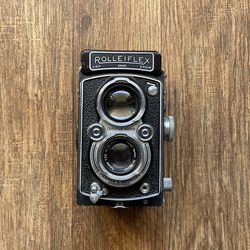 Rollieflex TLR Film Camera DRP-DRGM  Zeiss Opton Tessar 1:3.5 F=75mm