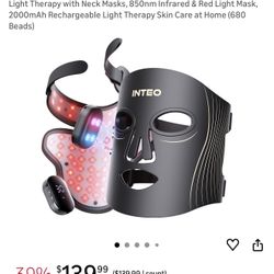 Red light therapy for face & neck