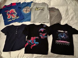 $1 Boys T-shirts  size 4 - size 6/7