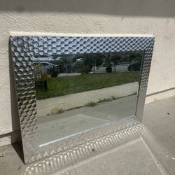 Big Silver Mirror