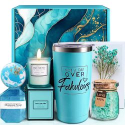 Birthday Gifts for Women, Christmas Gifts, Self Care Gifts for Women Mom Sister Wife Best Friend Teacher Nurse Coworker, Relaxing Spa Gift Basket Set 