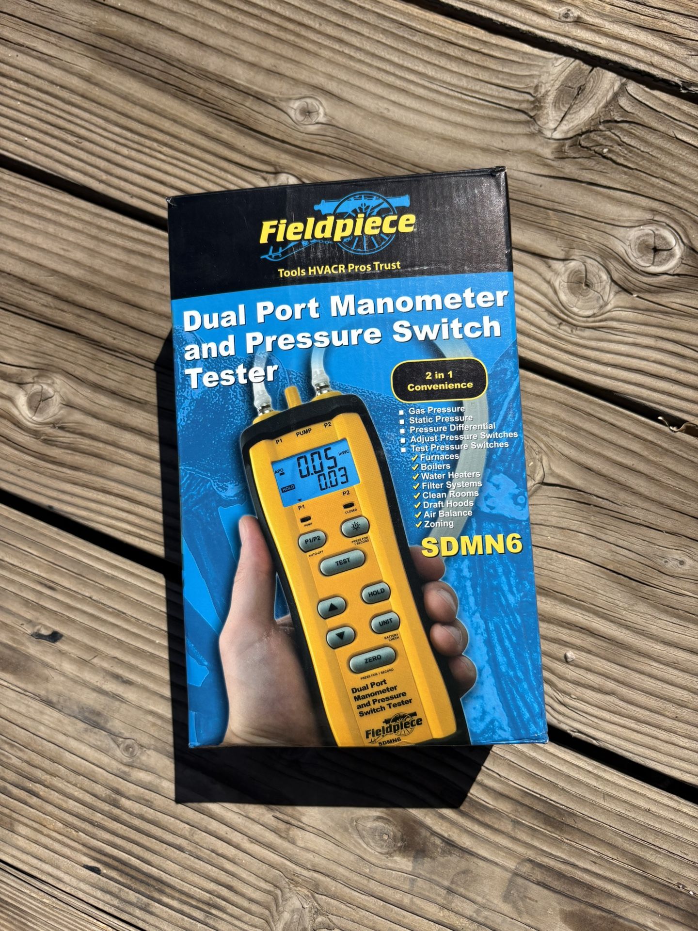 Brand New Fieldpiece Manometer