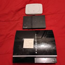 PSone, PS2 Slim, PS3 Fat Cech L01 - All Working 