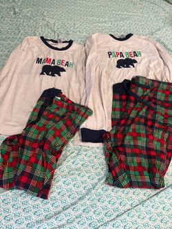 Mama Bear & Papa Bear Matching Pajama Sets