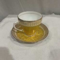 Royal Grafton Fine Bone China Cup & Saucer 1950's.  