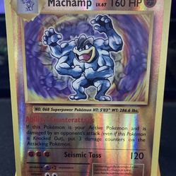 Machamp Reverse Holo 59/108 2016 Pokemon XY: Evolutions Set NM/MINT
