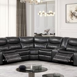Sectional Recliner Sofa