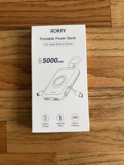RORRY Portable Charger, 5000mAh Portable Charger Power Bank
