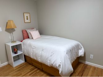 Real Oak Twin Size Captains Bed 6 drawers