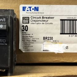 New Eaton BR230 Circuit Breaker