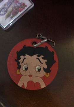Betty Boop keychain