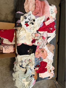 Huge 6-9 Month Baby Girl Clothes Bundle – Brand New & Lightly Used!