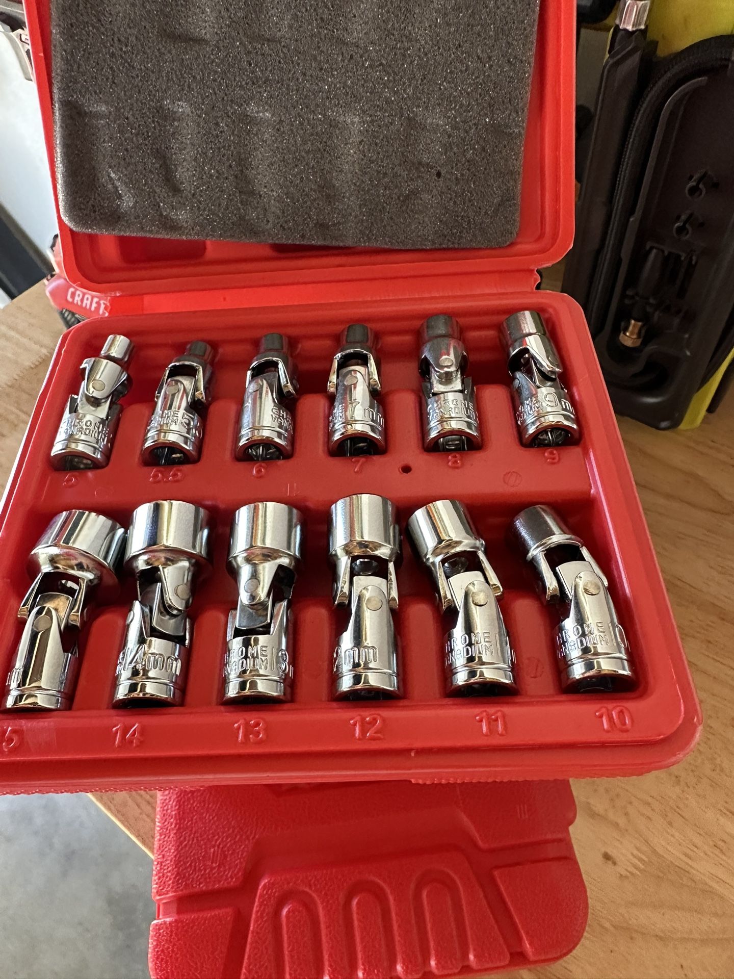 1/4 Inch Chrome Swivel Metric