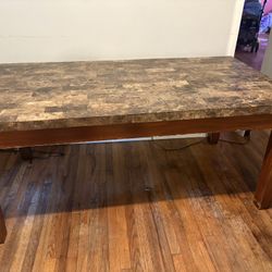 Real Granite Dining Table