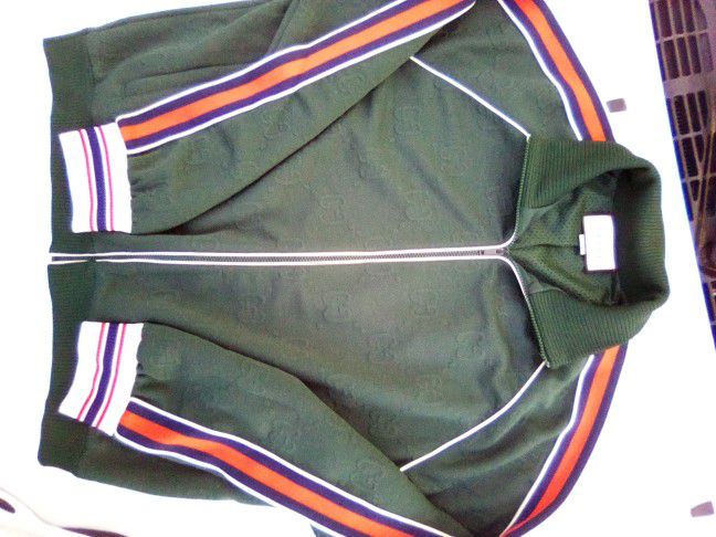 Authentic Gucci Mens Track Jacket 