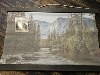 Canvas wall hanging