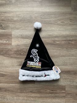 Chicago White Sox 2005 World Series Adult Santa Hat New With Tags! Collect MLB Southside