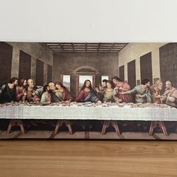 Last Supper Leonardo Davinci Canvas