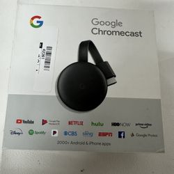 Google Chromecast 3rd Generation 