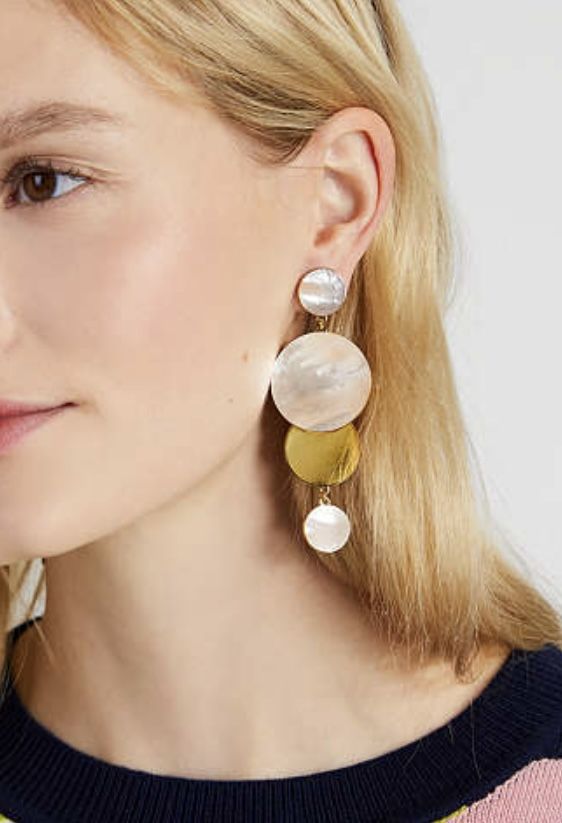 Kate Spade On The Dot Statement Earrings NWT