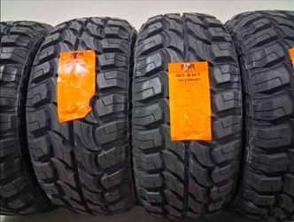 ( 4 TIRES  ) 33X12.50R18 RED DIRT ROAD MUD TERRAIN