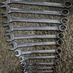 Cornwell Blue Power SAE Wrenches 