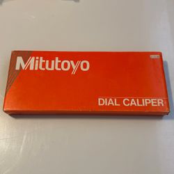VERY NEW Mitutoyo 200mm High-precision Stainless Hardened Dial Caliper