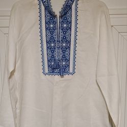 Embroidered Ukrainian Shirt