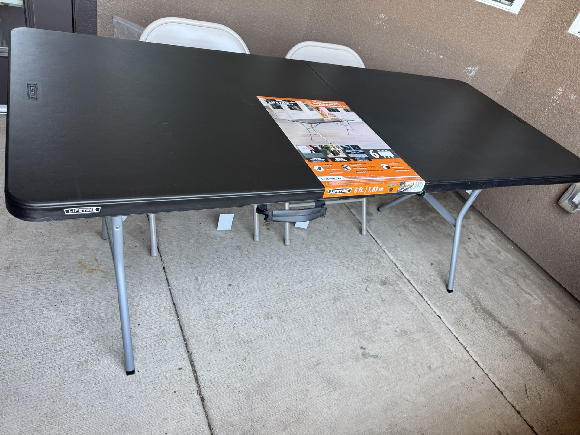 Folding Table And Chairs