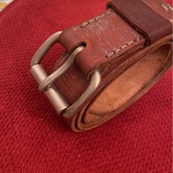 Genuine Leather Unisex Belt ( 44” Long/1.5 W)