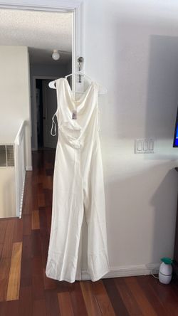 White jumpsuit size m