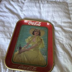 Vintage Coca Cola Coke Tray