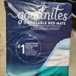 Goodnites Disposable Bed Mats For Bedwetting
