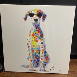 Dog Canvas Wall Art - See My Other Items 😀