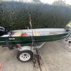 Aluminum Motor Boat 16 Ft, Mercury Motor 