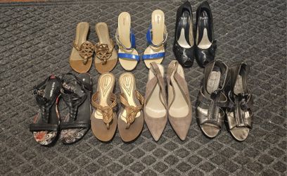 SHOES SANDALS HEELS