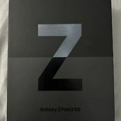 Galaxy Z Fold 3 256GB Phantom Black NEW (AT&T And Cricket)

