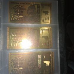 Reserve Bank Of Zimbabwe Trillion Dollars 