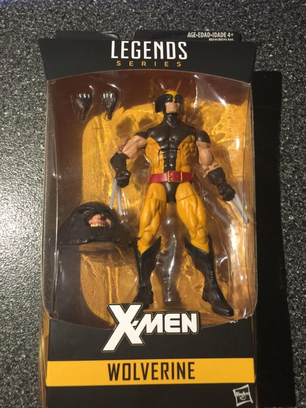 Wolverine 6 Inch Action Figure Marvel Legends Series Brown