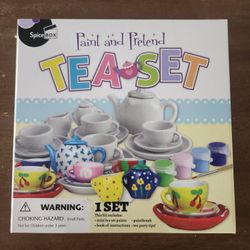 Paint & Pretend Tea Set NEW