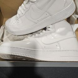 Nike Air Force 1 Hi Retro Qs (Sheed White) Size 10
