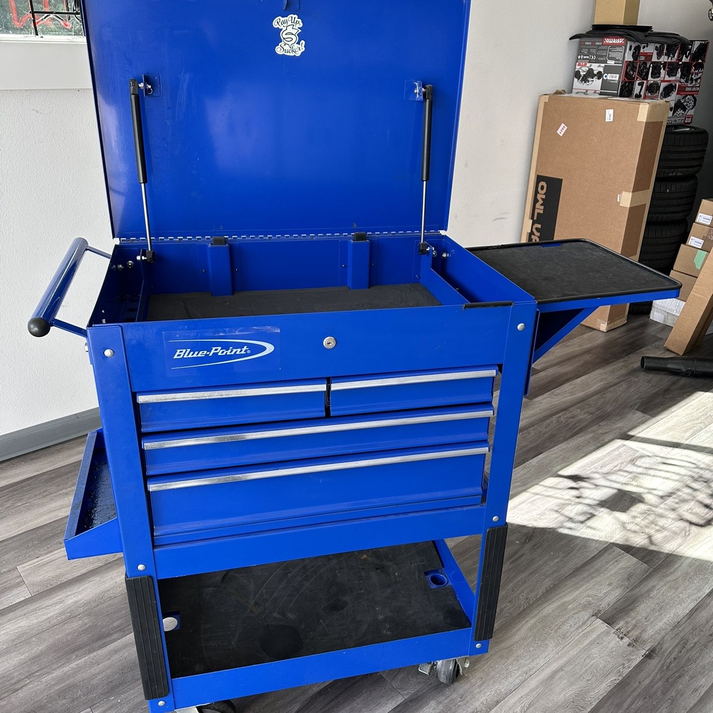 Snap on blue point tool cart deals