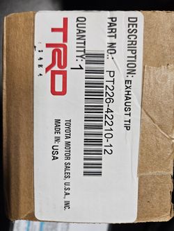 19-25 Rav4 Exhaust Tip