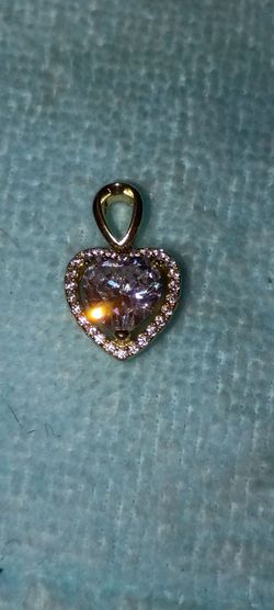 Heart shaped pendant.